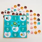 Развивающая игра «Посчитай правильно» 30,5х30,5х2,5 см - фото 797323383