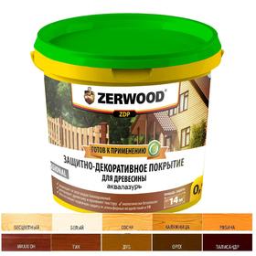 Защитно-декоративное покрытие ZERWOOD ZDP махагон 0,9кг