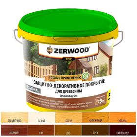 Защитно-декоративное покрытие ZERWOOD ZDP бесцветная 5кг