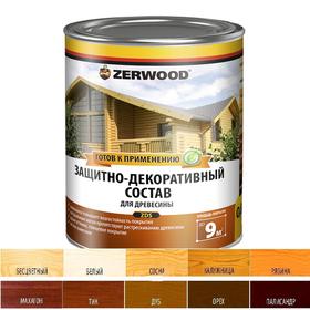 Защитно-декоративное состав ZERWOOD ZDS калужница 0,85л 5477484