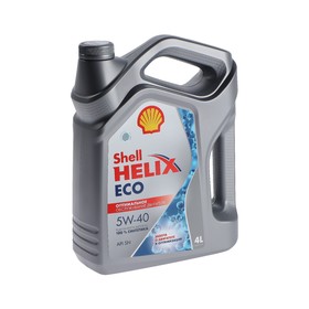 Масло моторное Shell Helix ECO 5W-40, 4 л 550058241