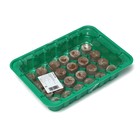 Мини-парник для рассады: кокосовая таблетка d = 3 см, 24 шт., jiffy 5451290