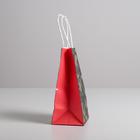 Пакет подарочный крафт «Настоящий мужчина», 12 × 21 × 9 см 5134135