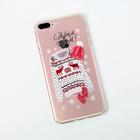 Phone case for iPhone 7.8 plus "Cozy holiday", 7.7 × 15.8 cm