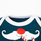 Боди детское с длинным рукавом Крошка Я «Помощник», рост 68-74 см, цвет синий - фото 107949020