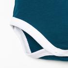 Боди детское с длинным рукавом Крошка Я «Помощник», рост 68-74 см, цвет синий - фото 107949023