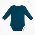 Боди детское с длинным рукавом Крошка Я «Помощник», рост 68-74 см, цвет синий - фото 107949024