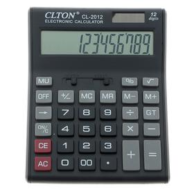 Калькулятор настольный, 12 - разрядный, CL - 2012, двойное питание
