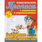 Каллиграфическое написание прописных букв. Петренко С. 5526788 - фото 7078814