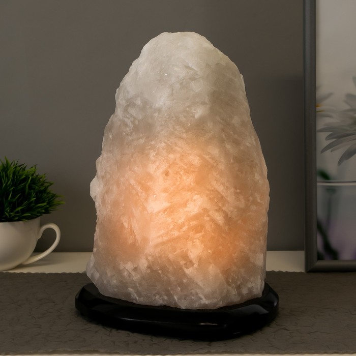 Соляной светильник с диммером "Скала" 1х15Вт Е14, 6-8 кг, 24х20х16 см - фото 569331