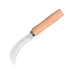 Garden knife with wooden handle 18 cm