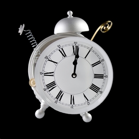 Часы настенные "Сломанный будильник", 12,5 × 22 × 30 см