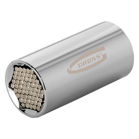 Головка многоразовая Gross 13190, хромированная, 1/2", 11-32 мм 5514920