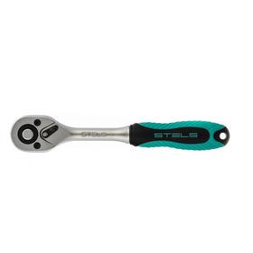 Трещотка Stels 14041, 1/4", 72 зубца, с быстрым сбросом 5514987