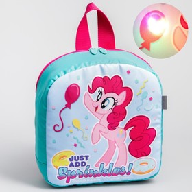 Рюкзак детский, с мигающим элементом, отдел на молнии, «Пони»‎, HASBRO