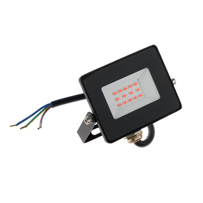 Фитопрожектор светодиодный Smartbuy FL SMD LIGHT, 10 Вт, IP65, 240 В, полноспектральный - фото 797359918