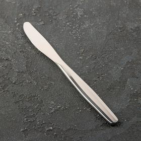 Нож столовый «Визит», h=19,5 см, цвет серебряный