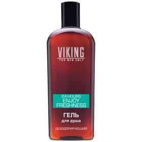 {{photo.Alt || photo.Description || 'Гель для душа Viking 24 hours Enjoy Freshness, дезодорирующий, 300 мл'}}