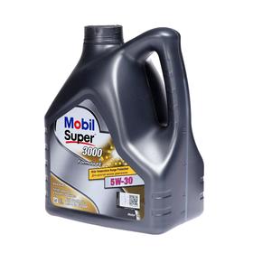 Масло моторное Mobil SUPER 3000 X1 F-FE 5w-30, 4 л синтетика 144135