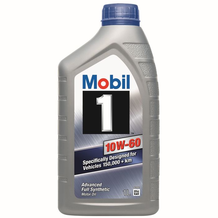 Моторное масло Mobil 1 10W-60, канистра 1 л