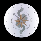 Часы настенные "Млечный путь-S", 45 × 45 см - фото 1563957