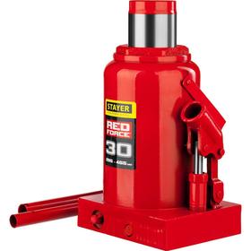 Домкрат бутылочный гидравлический STAYER RED FORCE 43160-30_z01, 285-465 мм, 30 т 5532931