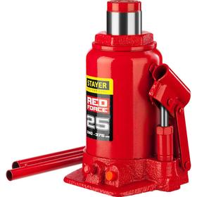 Домкрат бутылочный гидравлический STAYER RED FORCE 43160-25_z01, 240-375 мм, 25 т 5532932