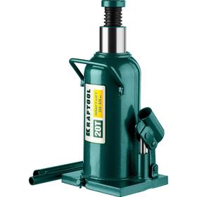 Домкрат бутылочный Kraftool KRAFT-LIFT 43462-20_z01, гидравлический, подъем 244-449 мм, 20 т   55703 5570372