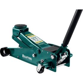 Домкрат подкатной Kraftool KRAFT-LIFT, с быстрым подъемом, для СТО, 130-465 мм , 3 т 5570379