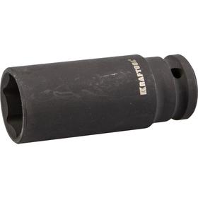 Головка Kraftool 27942-24_z01, ударная, удлиненная, 1/2", Cr-Mo, фосфатированная, 24 мм 5570403