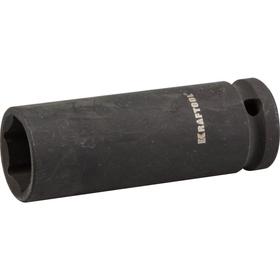 Головка Kraftool 27942-19_z01, ударная, удлиненная, 1/2", Cr-Mo, фосфатированная, 19 мм 5570406
