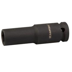 Головка Kraftool 27942-13_z01, ударная, удлиненная, 1/2", Cr-Mo, фосфатированная, 13 мм 5570409