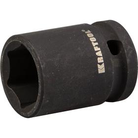 Головка Kraftool "INDUSTRIE QUALITAT" 27940-19_z01, ударная, 1/2", Cr-Mo, фосфатированная, 19 мм   5 5570415