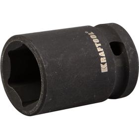Головка Kraftool "INDUSTRIE QUALITAT" 27940-17_z01, ударная, 1/2", Cr-Mo, фосфатированная, 17 мм   5 5570416