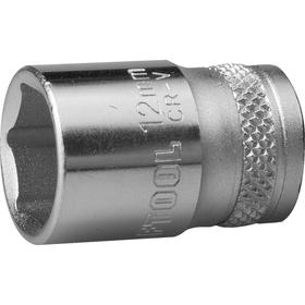 Торцовая головка Kraftool 27815-13_z01, Cr-V, FLANK, хромосатинированная, 1/4", 13 мм 5570441