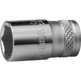 Торцовая головка Kraftool 27815-10_z01, Cr-V, FLANK, хромосатинированная, 1/4", 10 мм 5570443