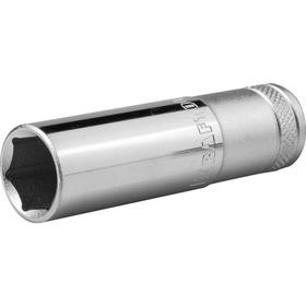 Торцовая головка Kraftool 27807-16_z01, Cr-V, удлиненная, хромосатинированная, 1/2", 16 мм 5570461