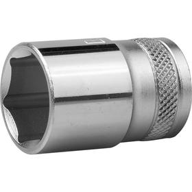 Торцовая головка Kraftool 27805-19_z01, Cr-V, FLANK, хромосатинированная, 1/2", 19 мм 5570474