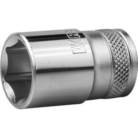 Торцовая головка Kraftool 27805-17_z01, Cr-V, FLANK, хромосатинированная, 1/2", 17 мм 5570476