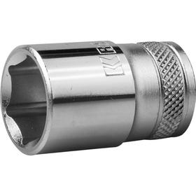 Торцовая головка Kraftool 27805-16_z01, Cr-V, FLANK, хромосатинированная, 1/2", 16 мм 5570477