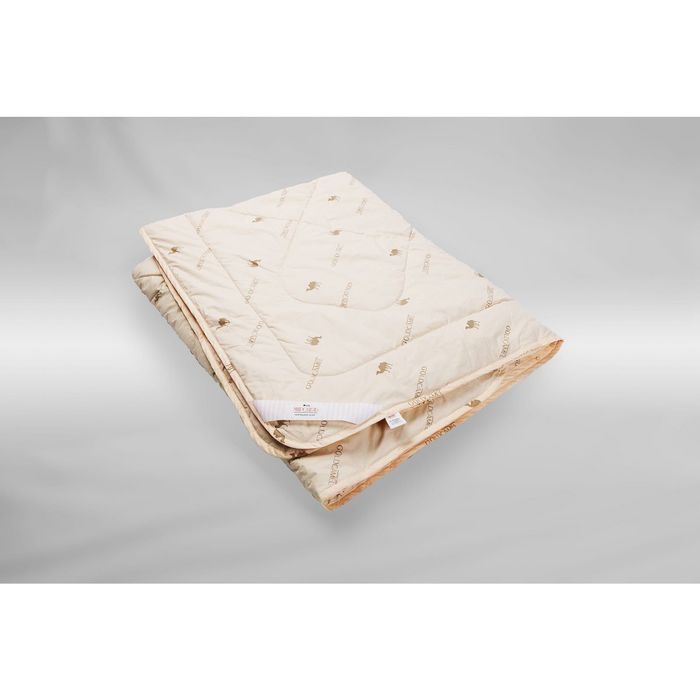 Одеяло Миродель легкое, верблюжья шерсть, 145*205 ± 5 см, тик, 100 г/м2