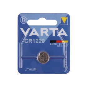Батарейка литиевая Varta, CR1220-1BL, 3В, блистер, 1 шт.