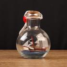 Souvenir ship, in a bottle, vertical. 9*7cm Souvenir ship, in a bottle, vertical. 9*7cm