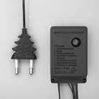 Гирлянда «Нить» 5.5 м, IP20, тёмная нить, 140 ламп, свечение мульти, 8 режимов, 220 В 670999