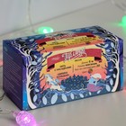 Гирлянда «Нить» 5 м с насадками «Шишки большие», IP20, прозрачная нить, 20 LED, свечение мульти (RG/RB), мигание, 220 В 671579