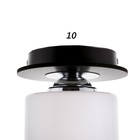 Светильник 91310/1 E27 40Вт венге-хром 12х12х17 см - фото 2908726