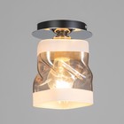 Светильник 91321/1 E27 40Вт черный-хром 12х12х18 см - фото 2908739