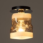 Светильник 91321/1 E27 40Вт черный-хром 12х12х18 см - фото 2908740