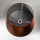 Абажур Е27, цвет шоколадный, 24х40х29 см - фото 2732757 Абажур Е27, цвет шоколадный, 24х40х29 см - фото 2732757