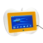 Цифровая фоторамка SD/USB, поддержка JPEG, MP3, MP4, AVI с пультом ДУ, желтая